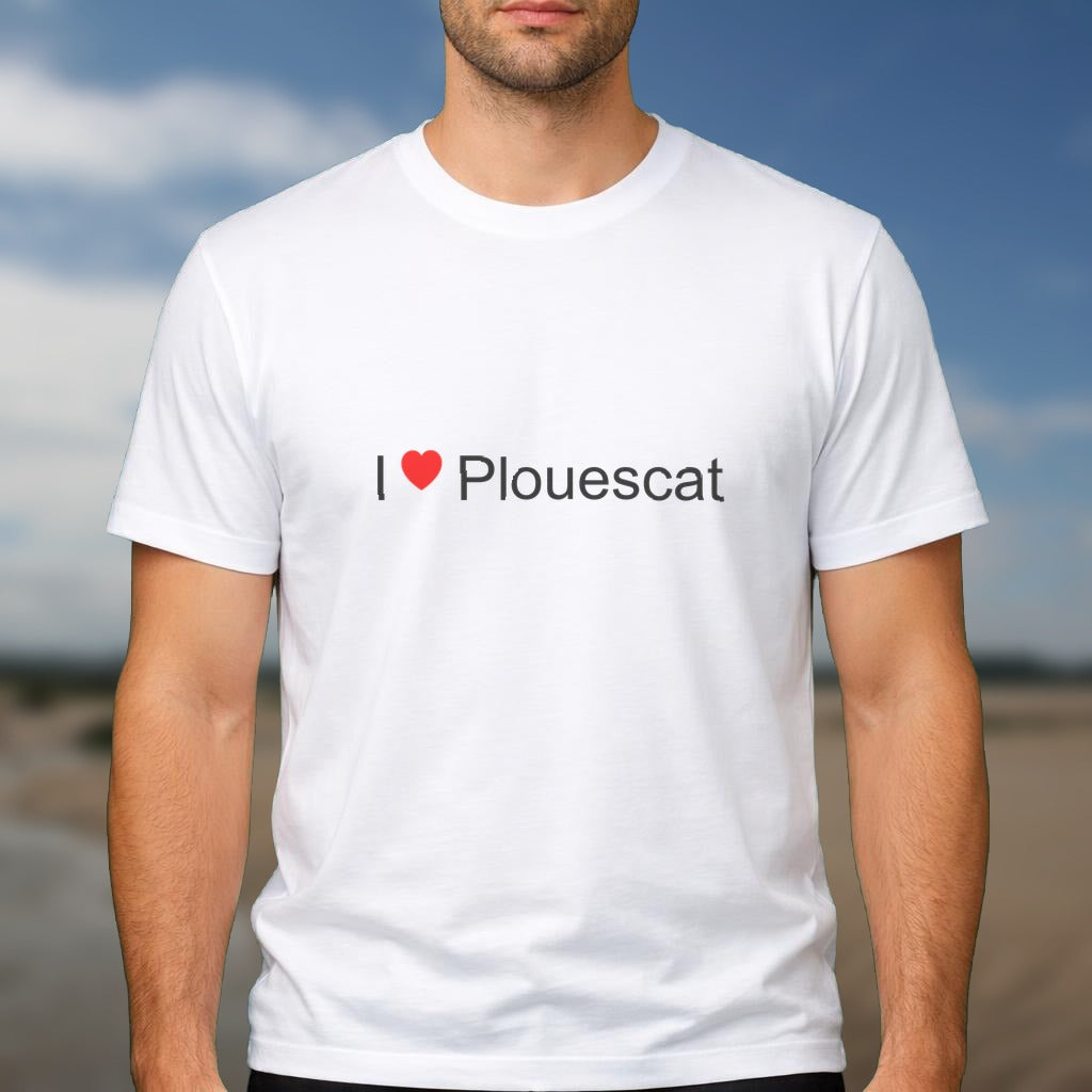 T-shirt I love plouescat