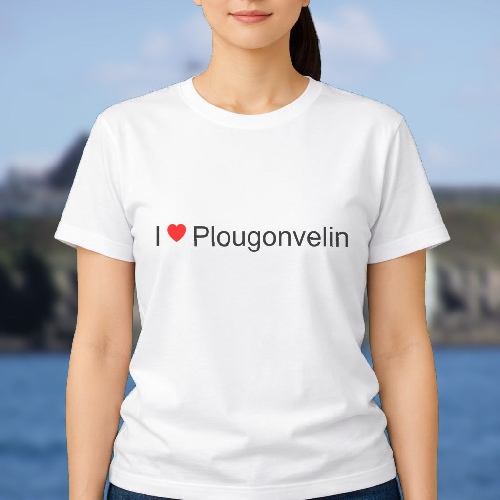 T-shirt I love plougonvelin