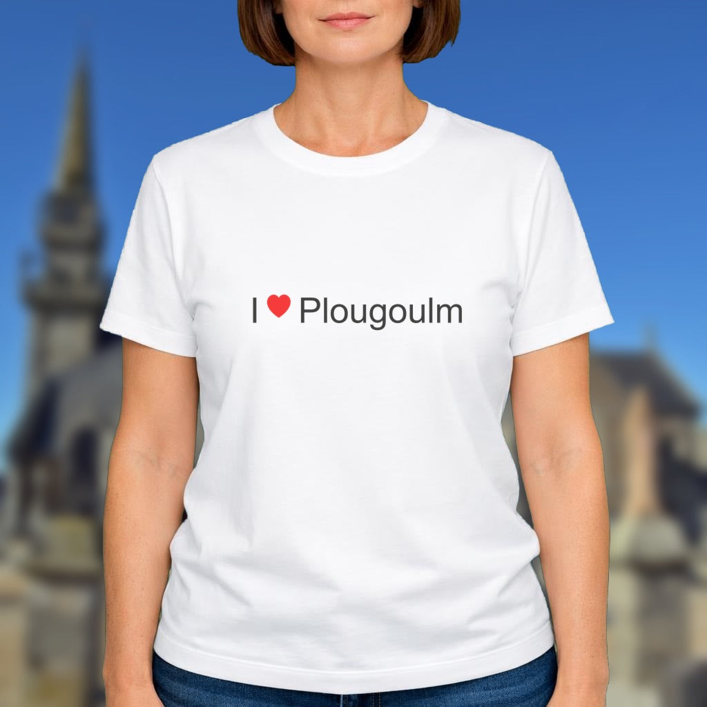 T-shirt I love plougoulm