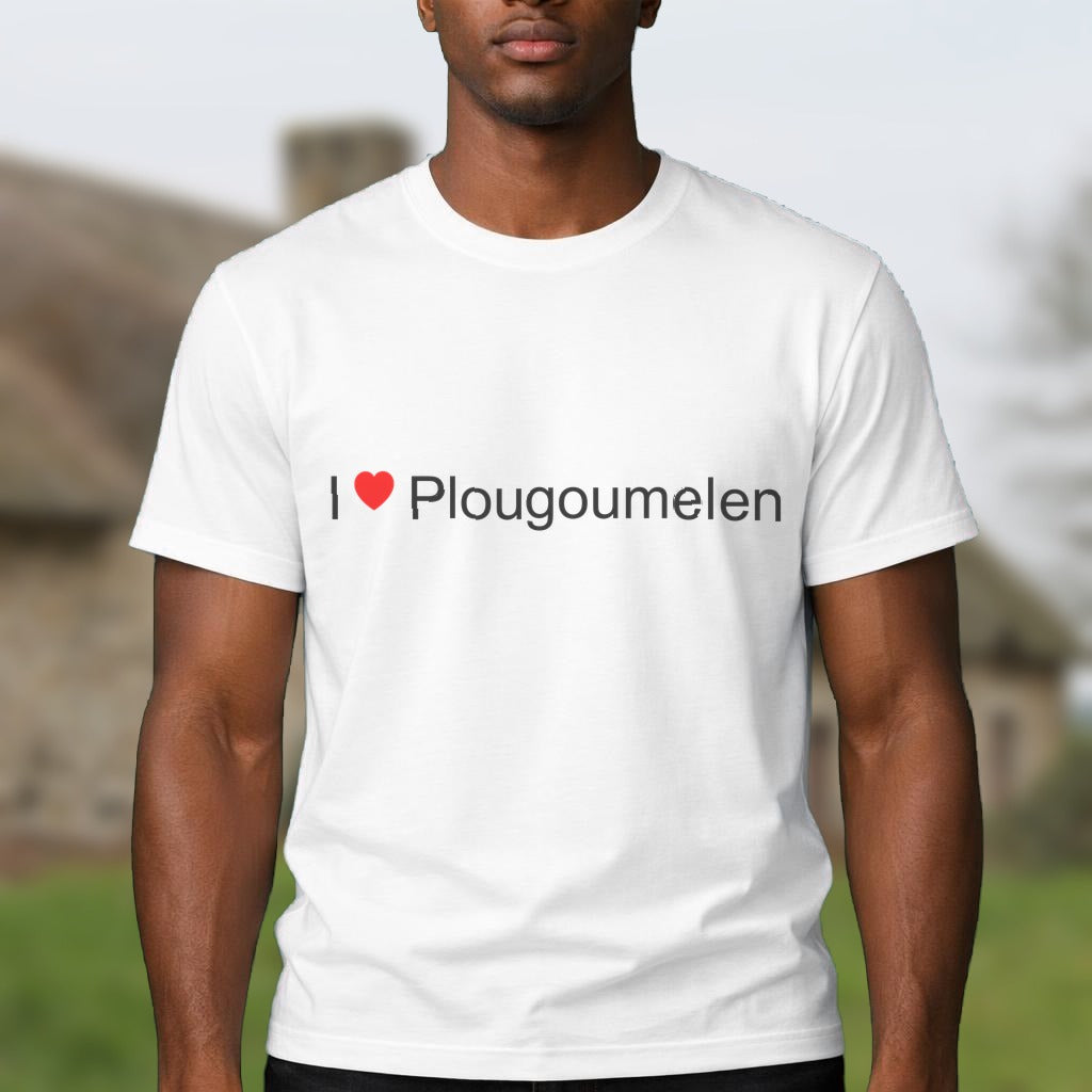 T-shirt I love plougoumelen