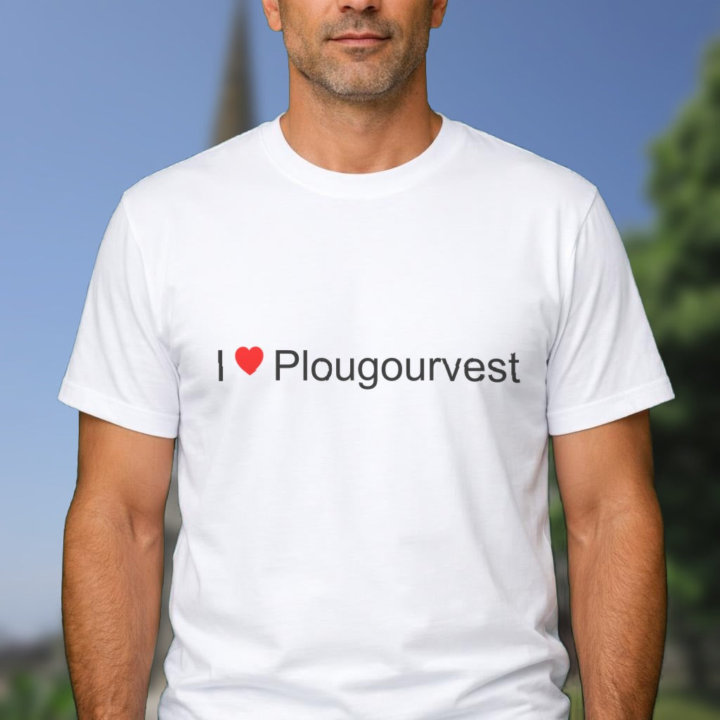 T-shirt I love plougourvest