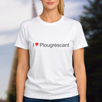 T-shirt I love plougrescant
