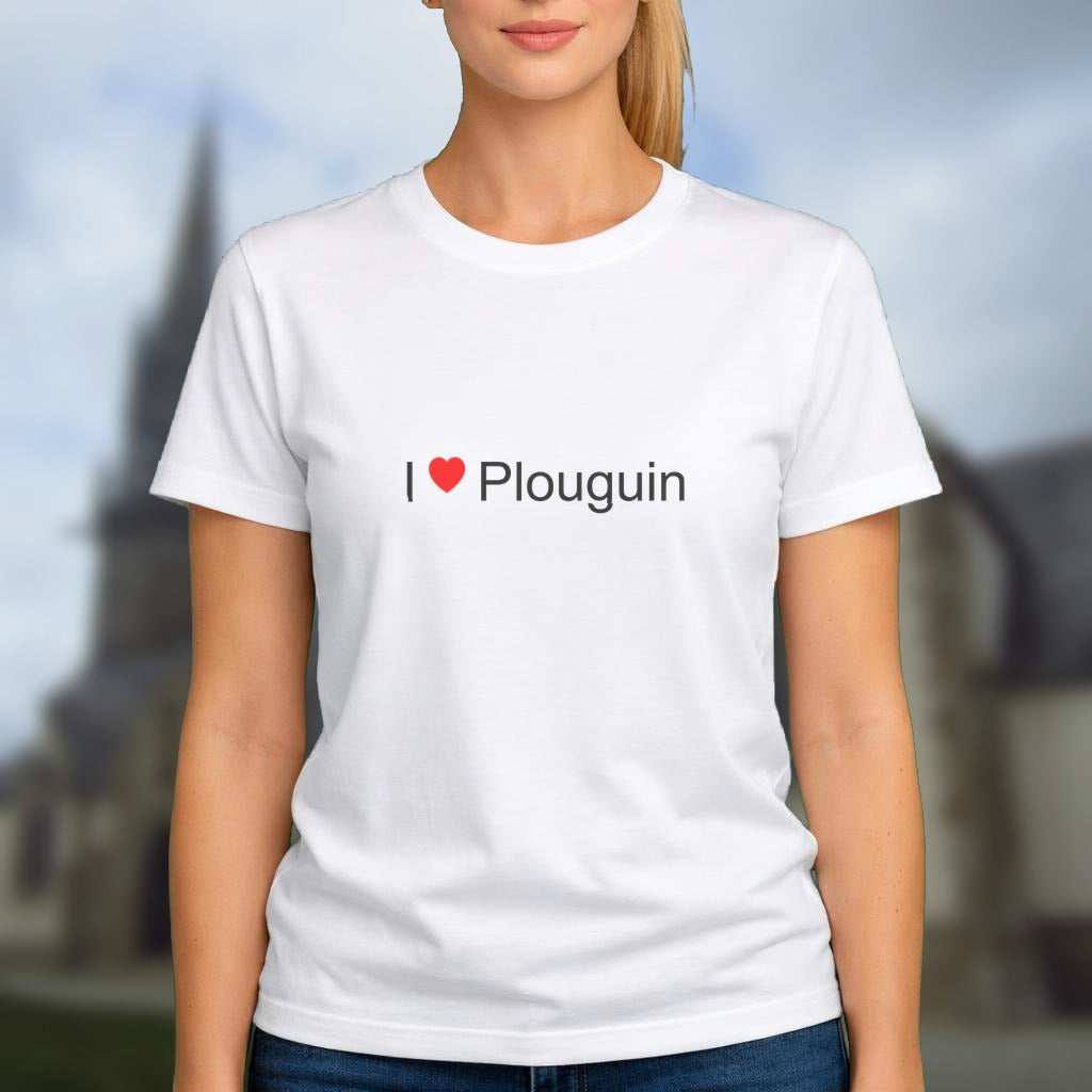 T-shirt I love plouguin