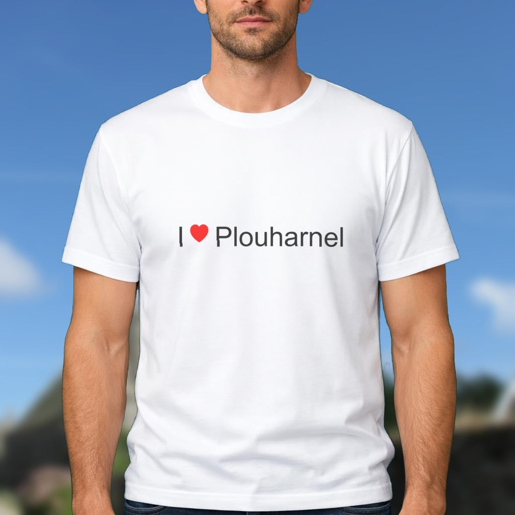 T-shirt I love plouharnel