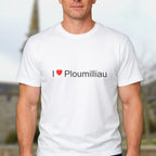 T-shirt I love ploumilliau