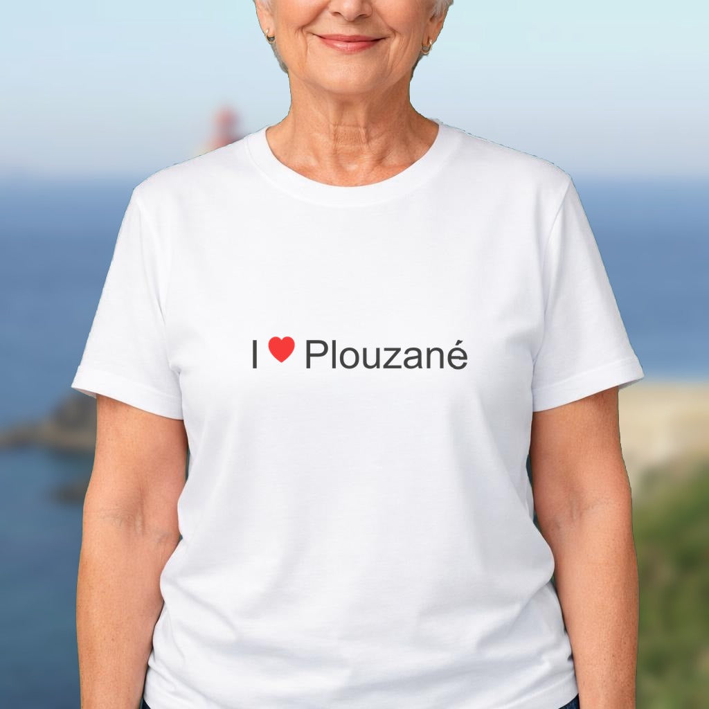 T-shirt I love plouzané