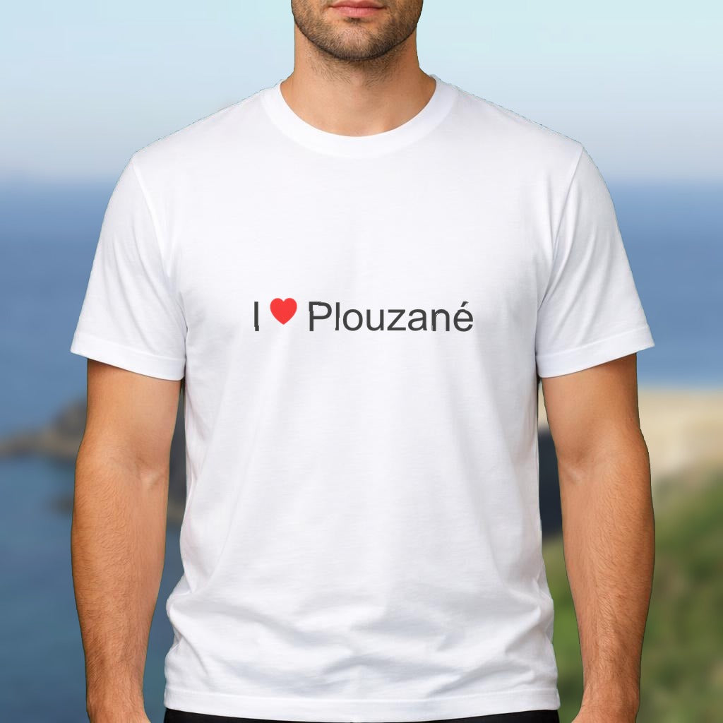 T-shirt I love plouzané