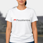 T-shirt I love plouzélambre