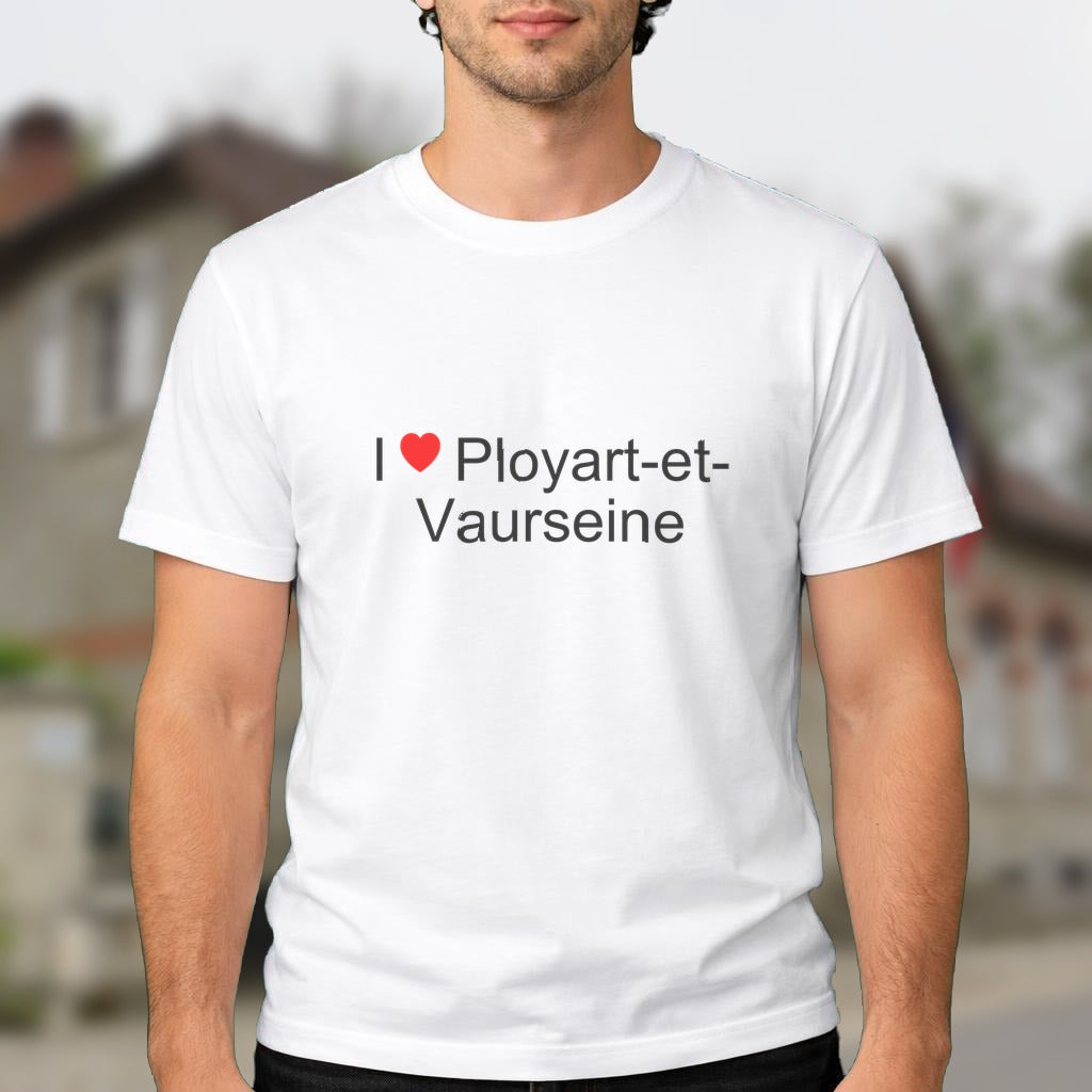 T-shirt I love ployart-et-vaurseine
