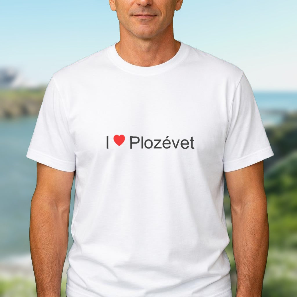 T-shirt I love plozévet