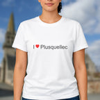 T-shirt I love plusquellec