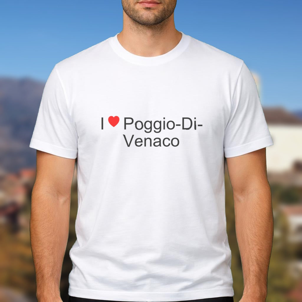 T-shirt I love poggio-di-venaco