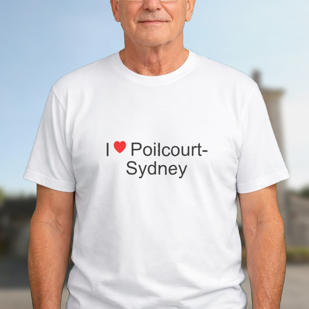 T-shirt I love poilcourt-sydney