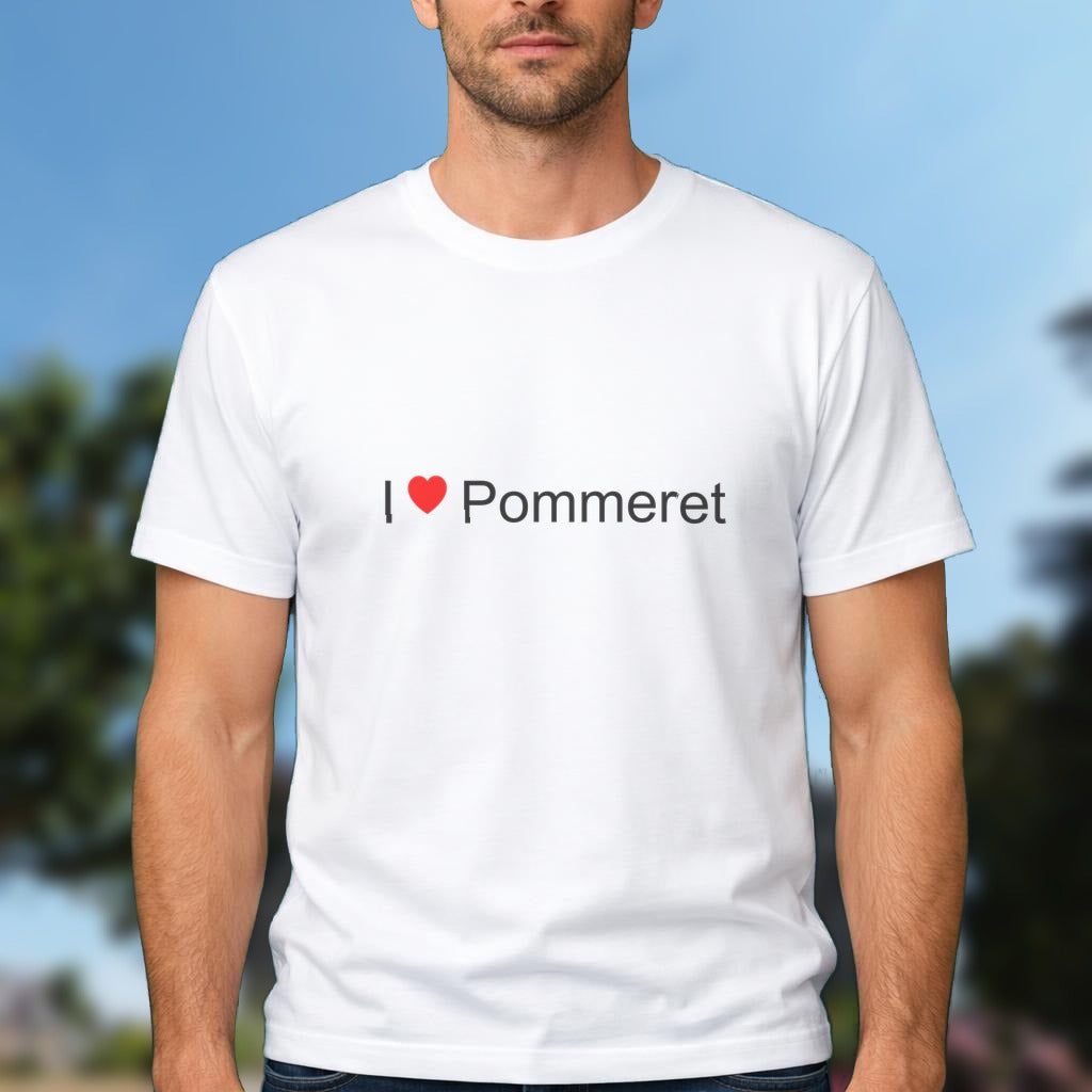T-shirt I love pommeret