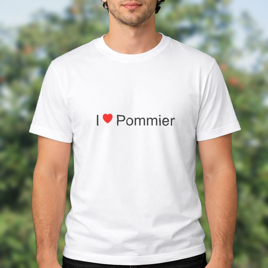 T-shirt I love pommier
