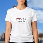 T-shirt I love pont-à-vendin