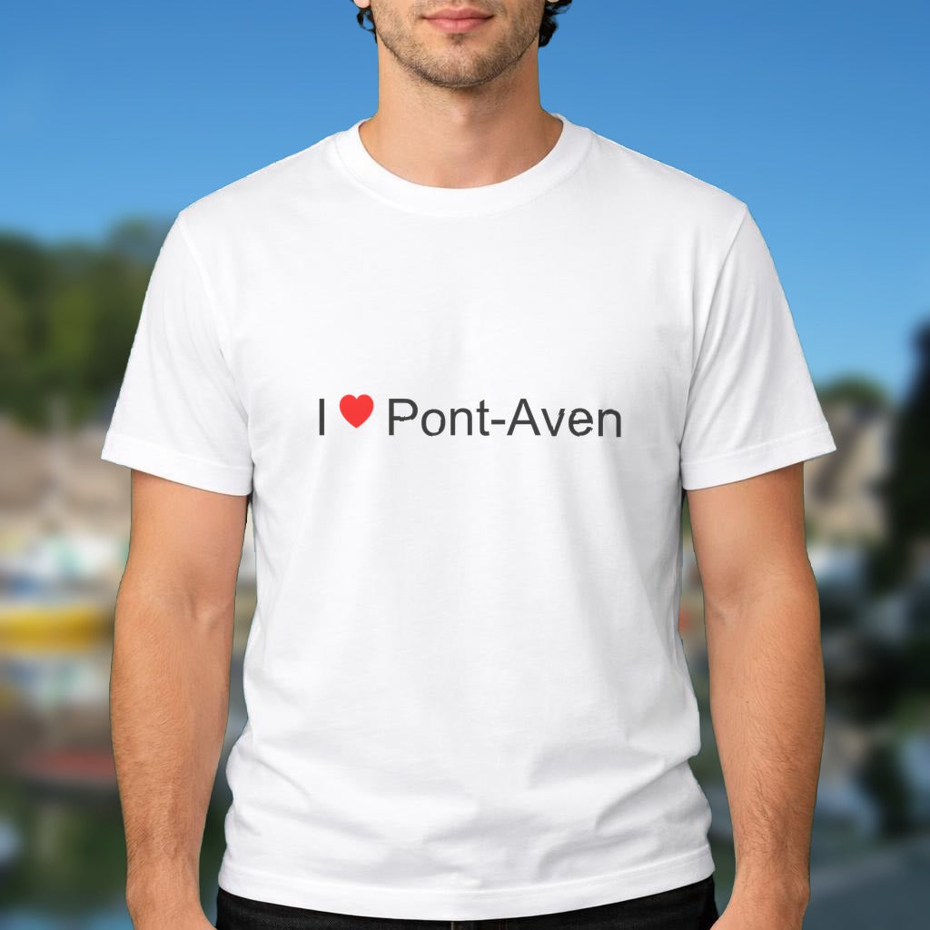 T-shirt I love pont-aven