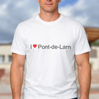 T-shirt I love pont-de-larn