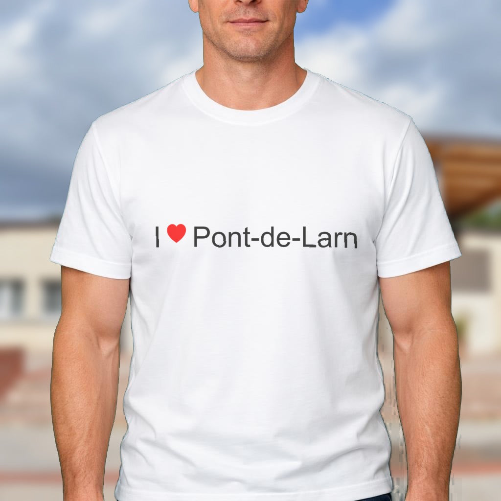 T-shirt I love pont-de-larn