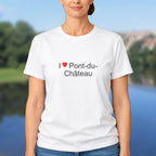 T-shirt I love pont-du-château