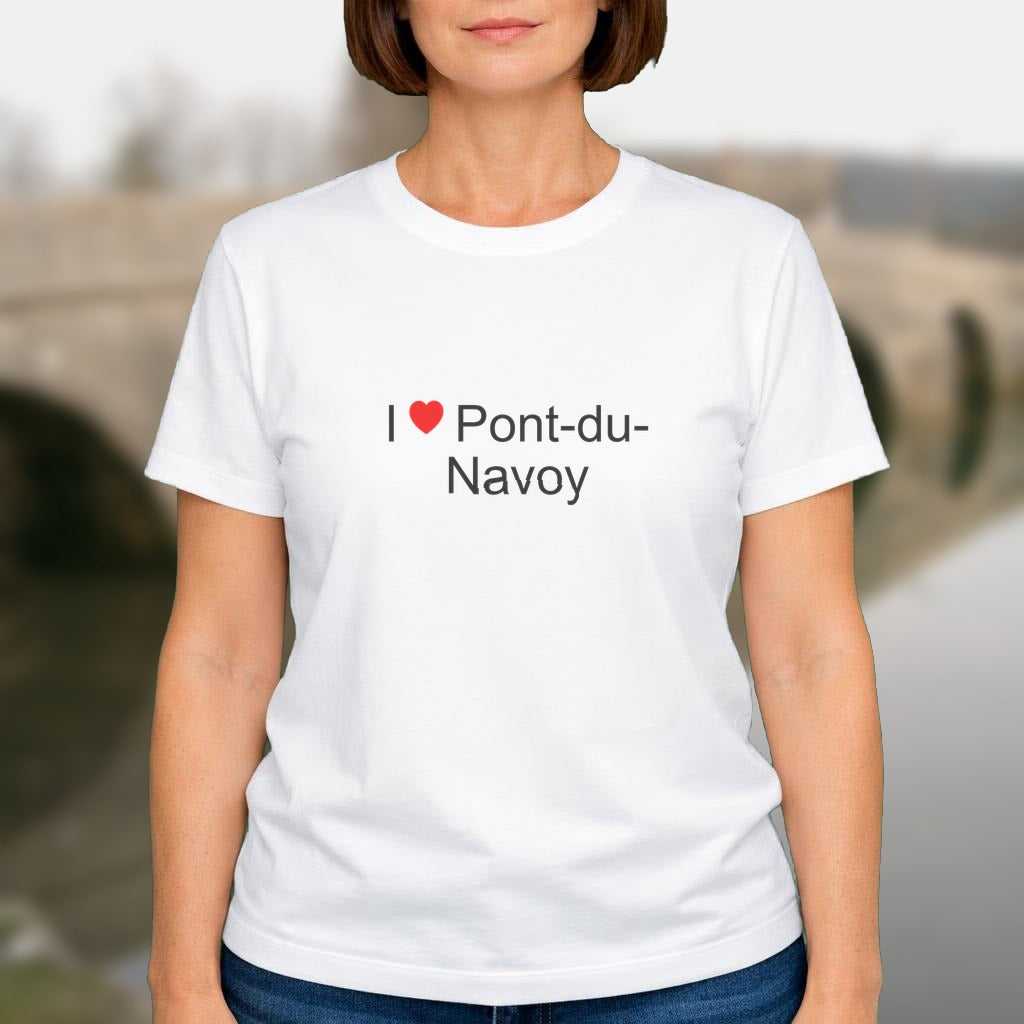 T-shirt I love pont-du-navoy