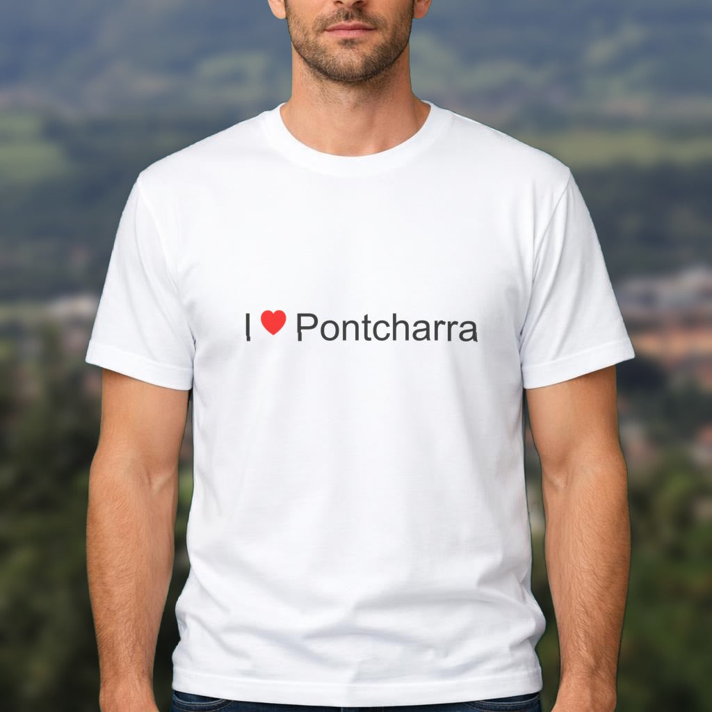 T-shirt I love pontcharra