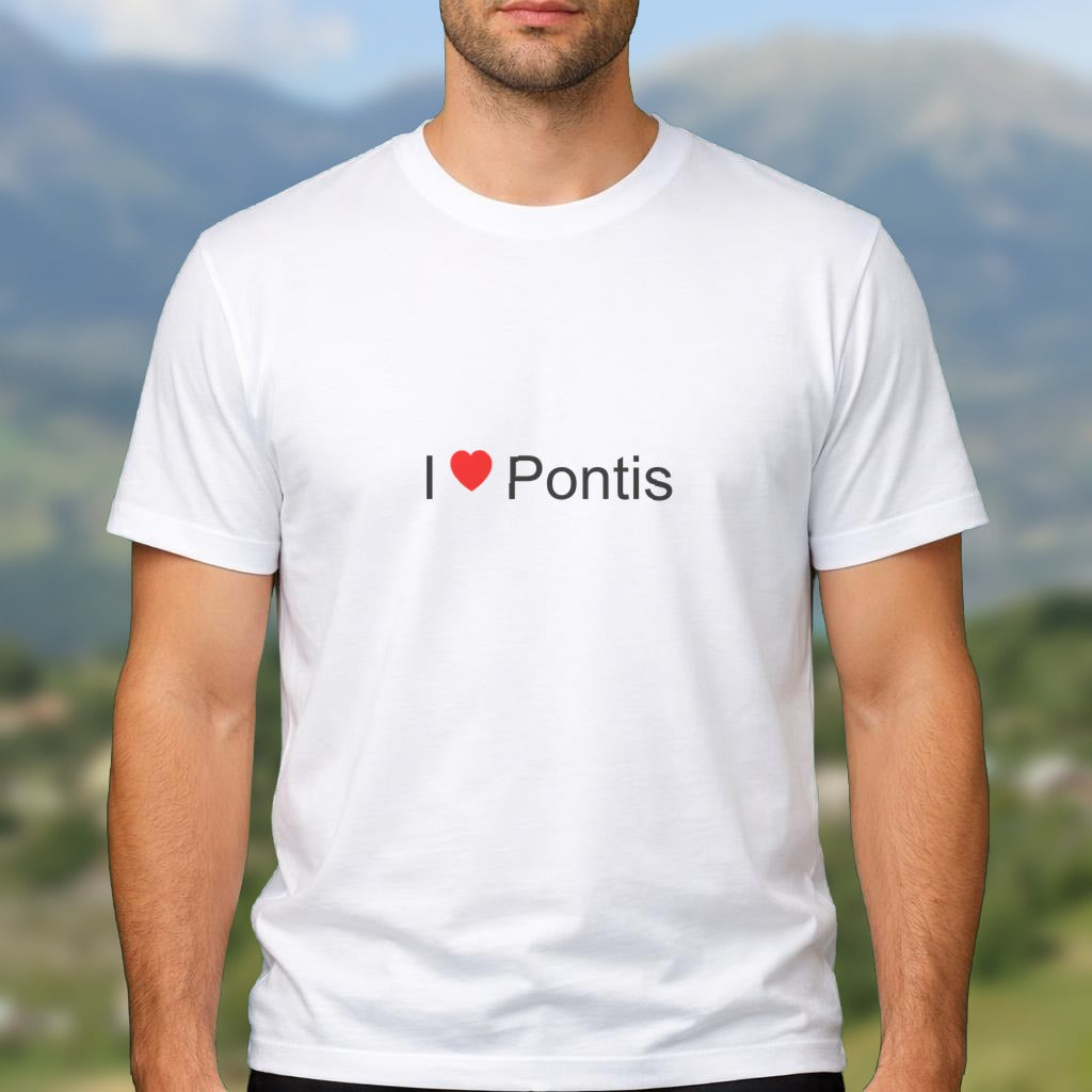 T-shirt I love pontis