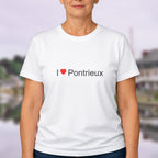 T-shirt I love pontrieux
