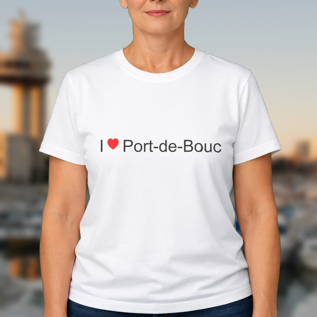 T-shirt I love port-de-bouc