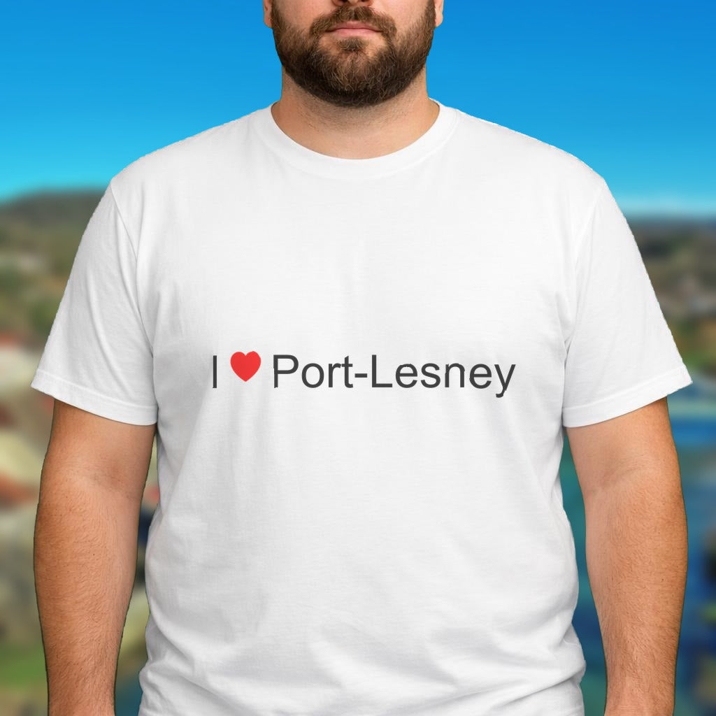 T-shirt I love port-lesney