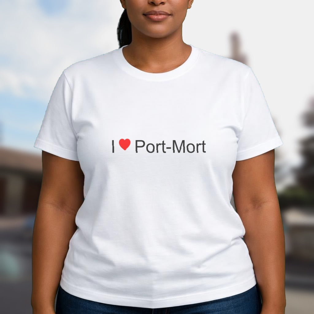 T-shirt I love port-mort