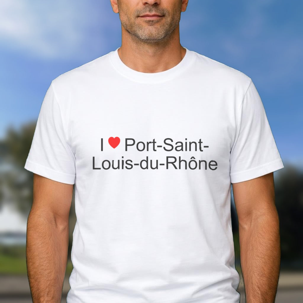 T-shirt I love port-saint-louis-du-rhône