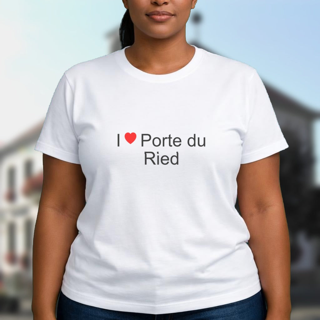 T-shirt I love porte du ried