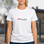 T-shirt I love poudis