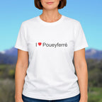 T-shirt I love poueyferré