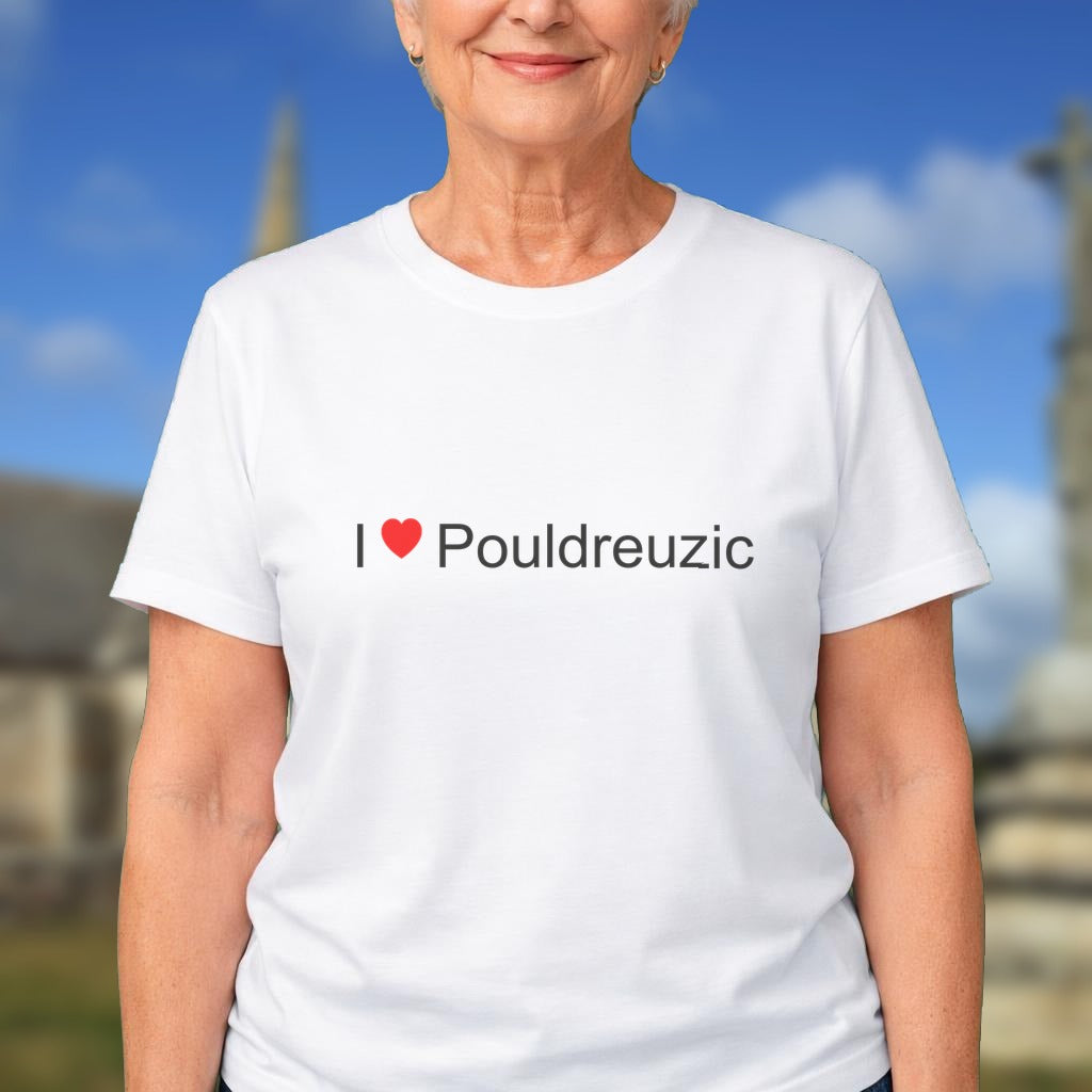 T-shirt I love pouldreuzic