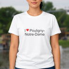 T-shirt I love pouligny-notre-dame