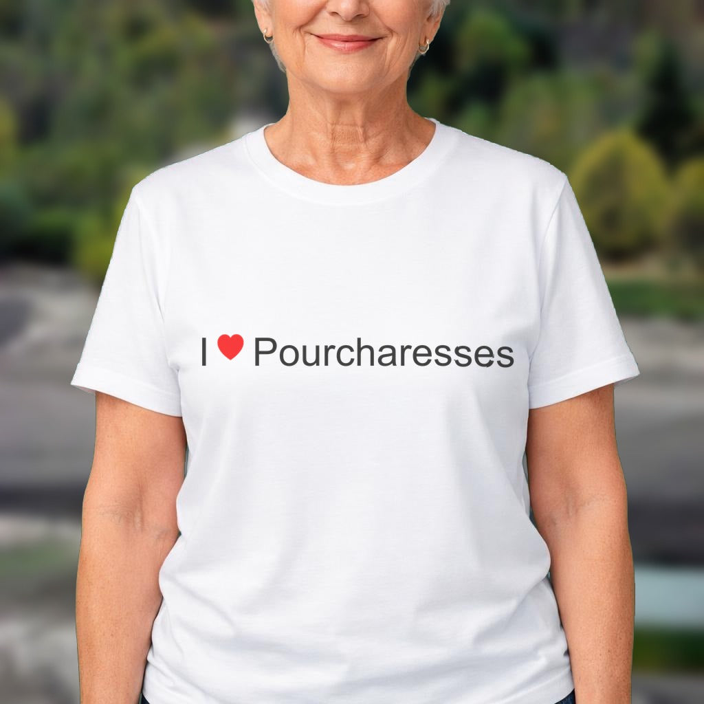 T-shirt I love pourcharesses