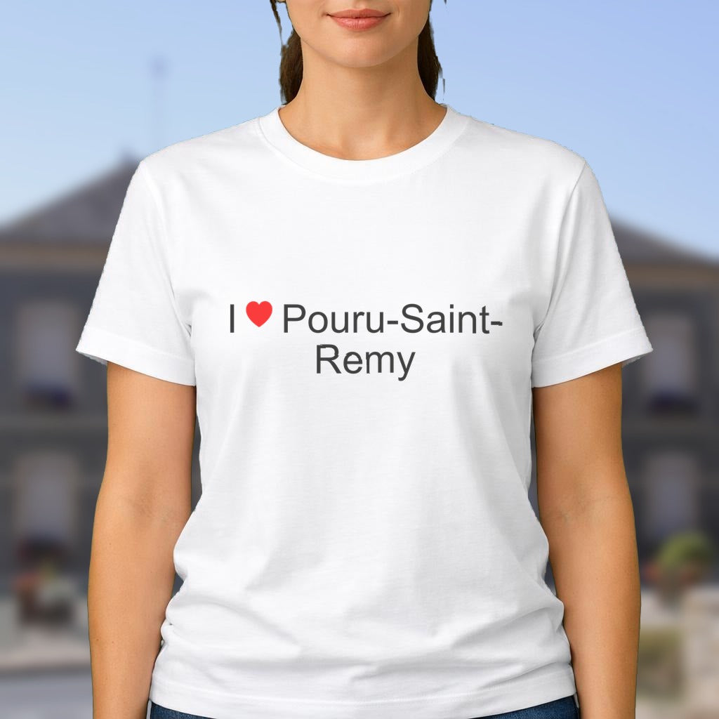 T-shirt I love pouru-saint-remy