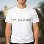 T-shirt I love pouy-loubrin