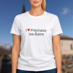 T-shirt I love préchacq-les-bains