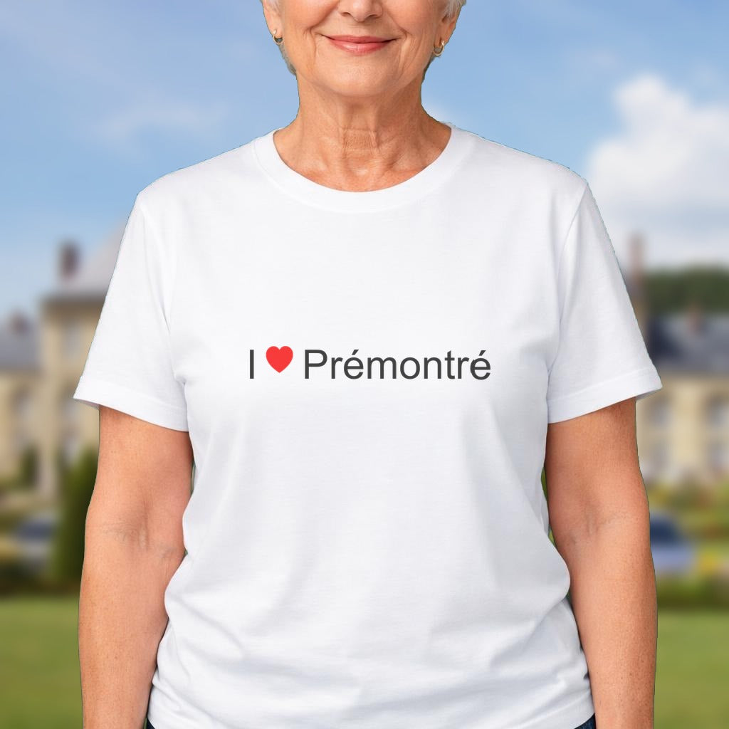 T-shirt I love prémontré