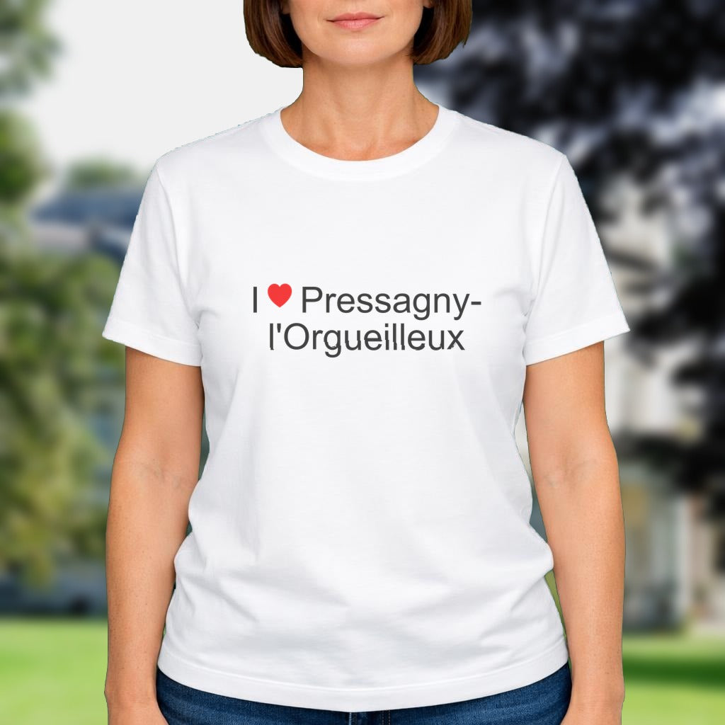 T-shirt I love pressagny-l'orgueilleux