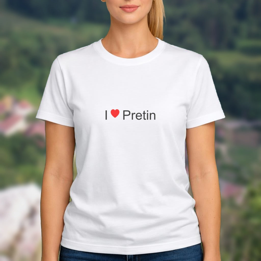 T-shirt I love pretin