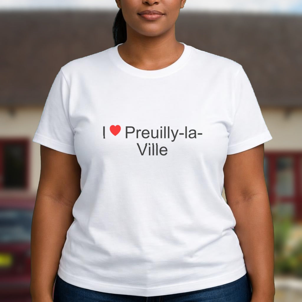 T-shirt I love preuilly-la-ville