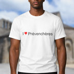 T-shirt I love prévenchères