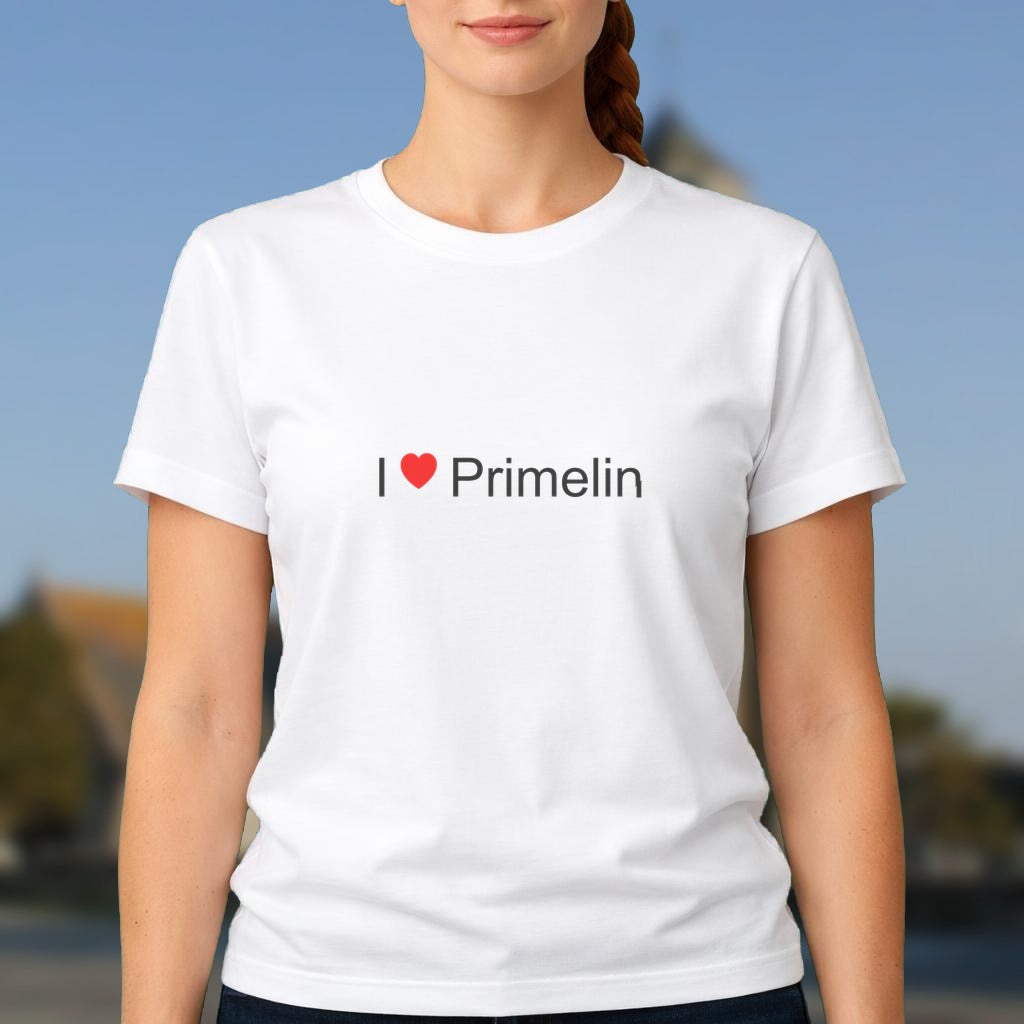 T-shirt I love primelin