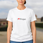 T-shirt I love projan