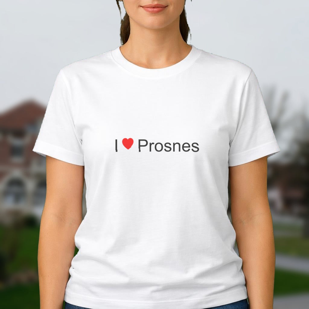T-shirt I love prosnes