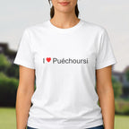 T-shirt I love puéchoursi
